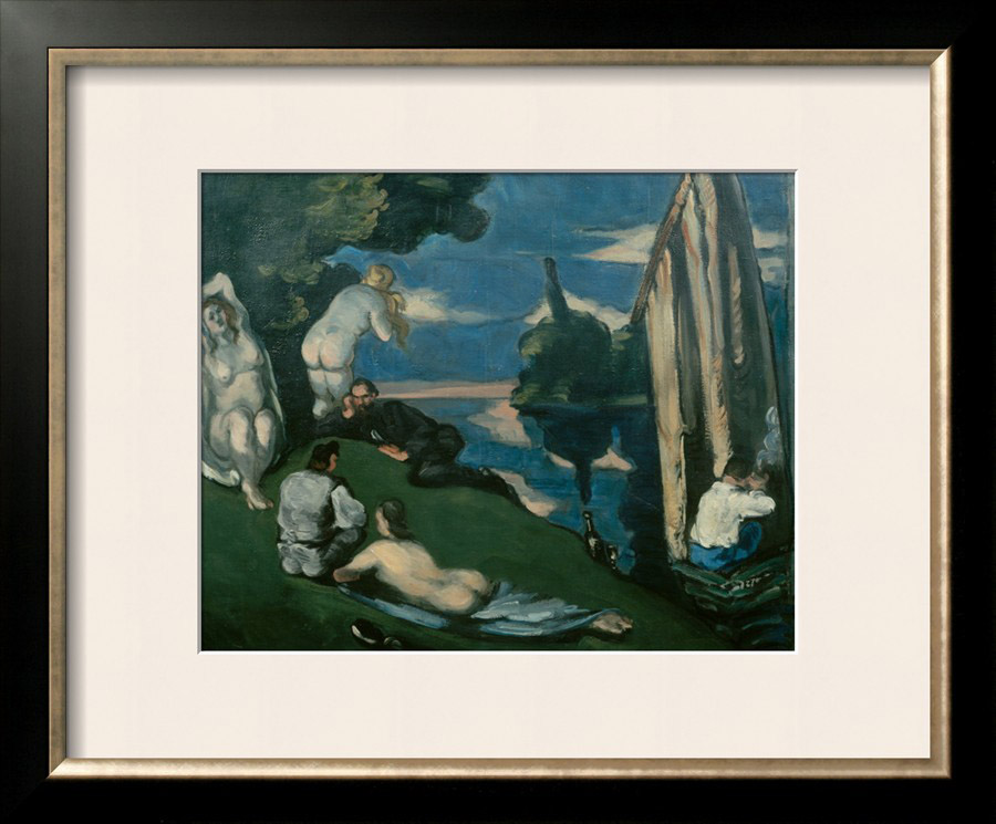 Pastoral By Paul Cezanne